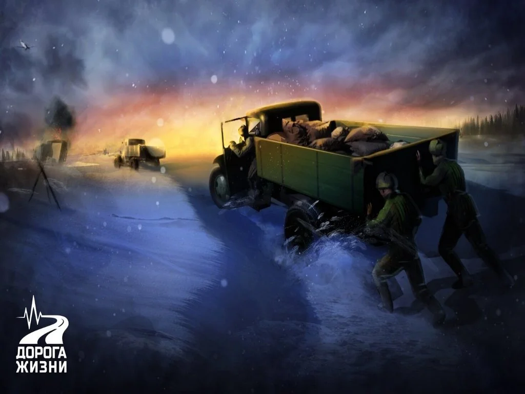 Разработчики игры «Дорога жизни» о водителях во времена блокады Ленинграда запустили официальный сайт